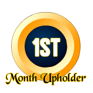 badge 1st Month Upholder