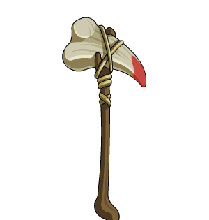 Tribal Bone Mace