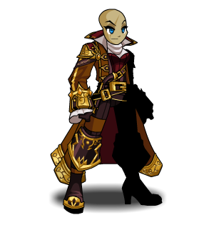 Golden Naval Commander male