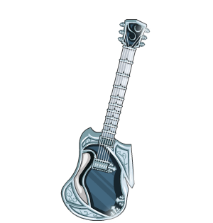 Platinum Naval Guitar